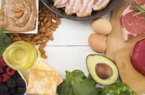 Productos para la dieta keto