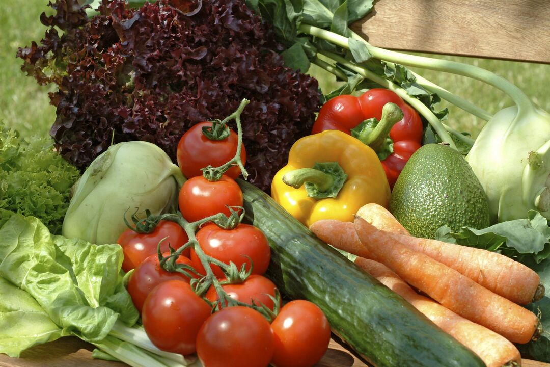 verduras para una dieta a base de plantas